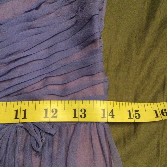 Stunning Vintage 1950s Dress in Periwinkle - Picture 8 of 11